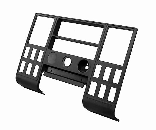 Moldura Central Painel Radio Preto Caminhão Ford Cargo 712 814 815 1215 1317 2425 4030 4331 4532 E5HT10B838AA