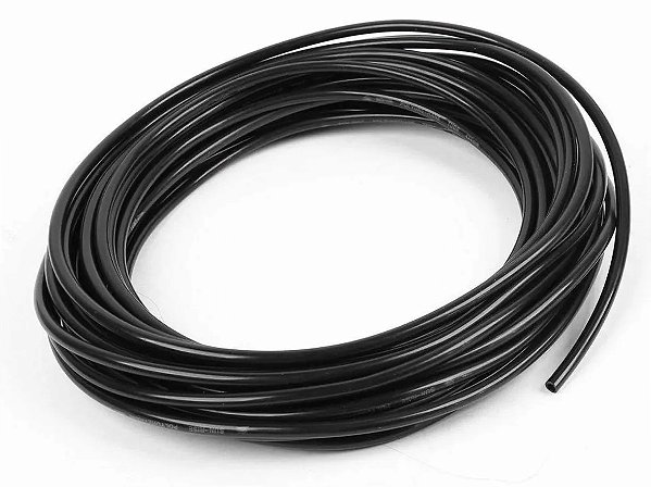 Tubo Tecalon Preto 8mm X 6mm 5/16 X 1/4