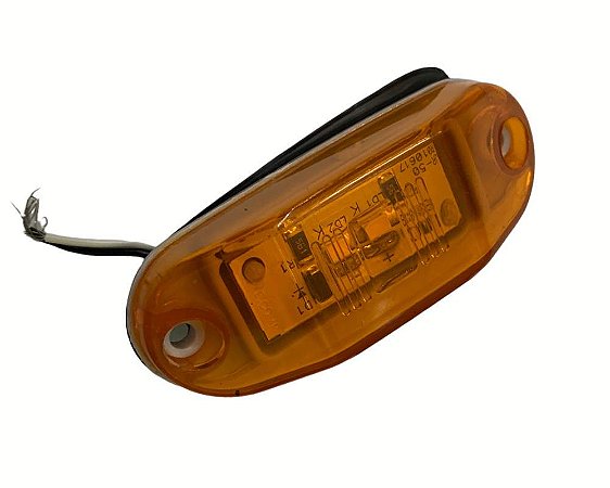Lanterna Lateral Delimitadora Led Bivolt (Blindada com fio)