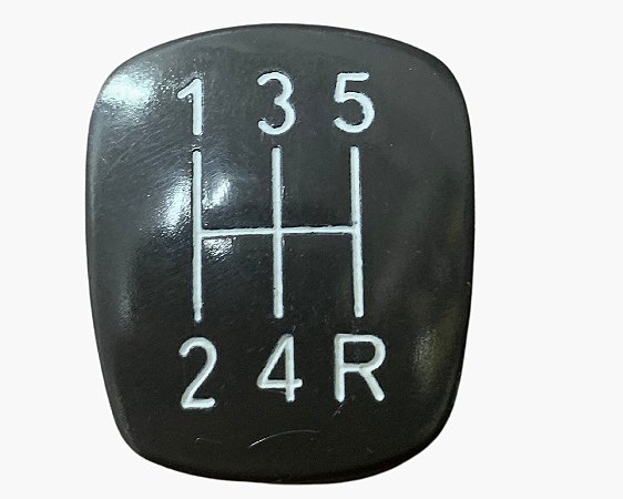 Tampa Manopla 05 Marchas Marrom Ré para Trás