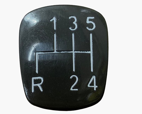 Tampa Manopla 05 Marchas Marrom Ré para Trás