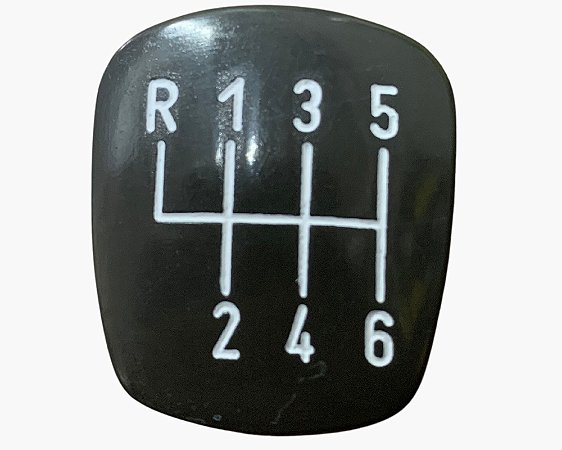 Tampa Manopla 06 Marchas Marrom Ré para Frente Mb 1718 1635