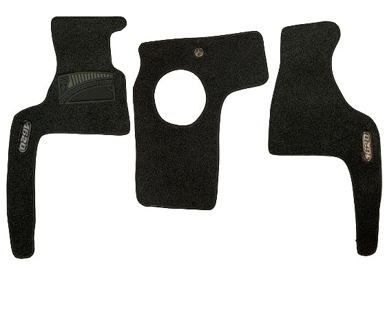 Tapete Carpete Veludo Mb 1620 Mecanico Jogo 3 Peças