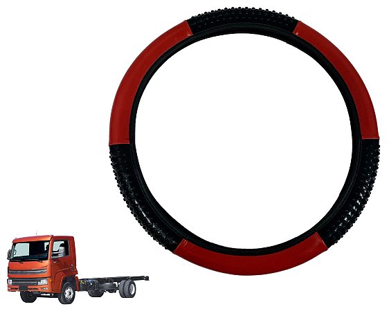 Capa Volante Caminhão Vw Delivery Express Vermelho