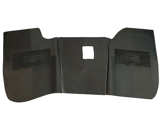 Tapete Dianteiro Emborrachado Com Corte Alavanca do Cambio Ford F250 Pitbull