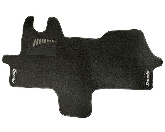 Tapete Borracha Cinza Escuro Detalhes C/ Vies Fiat Ducato