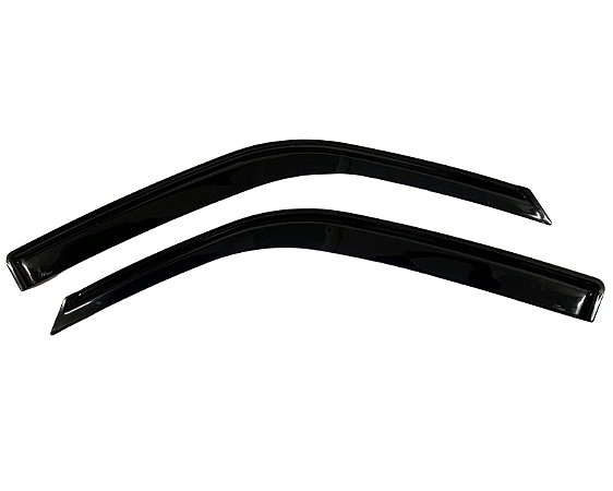 Par Calha Acrílica Chuva Sol Vento para carro Hyundai Hr 2005 / 2014
