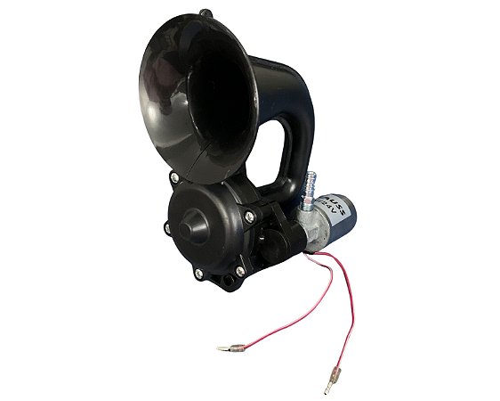 Buzina 1 Corneta Eletropneumatica Bivolt Gauss Onibus Caminhão Volvo / MB / Sca / Iveco