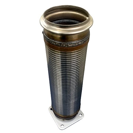 Tubo Flexivel Escapamento Silencioso 4 Pol Caminhão Volvo Vm Euro 3 210 260 310