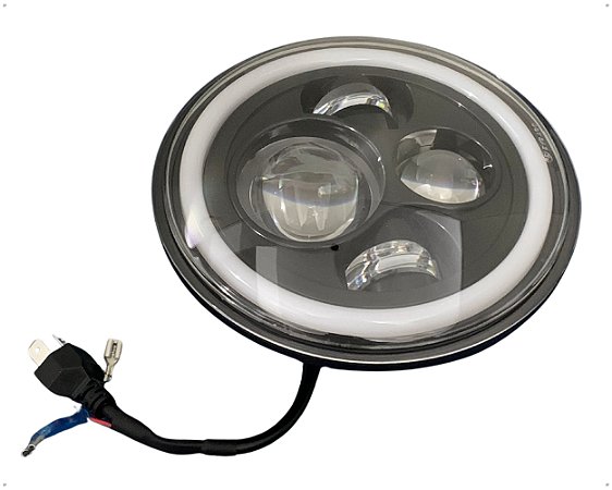 Farol Auxiliar de Led Modelo Lâmpada H4 Caminhão VW Constellation 13180 15180 25370 17190 19330 26280 31330