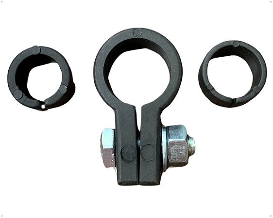 Abraçadeira Fixação Para Espelho Retrovisor 22mm Para Caminhão Vw / Constellation / MB