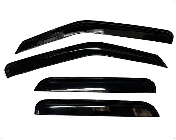 Calha De Chuva Acrílico Para Carro Gol GII / GIII / GIV de 1996 até 2014 04 Portas