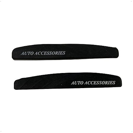 Batedor Porta Capa Revestimento Protetor da Soleira Preta Borracha Porta Dianteira para Automóveis