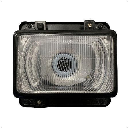 Farol Frontal Principal Ld Passageiro Caminhão Mb 1113 1317 1318 1518 Cara Preta