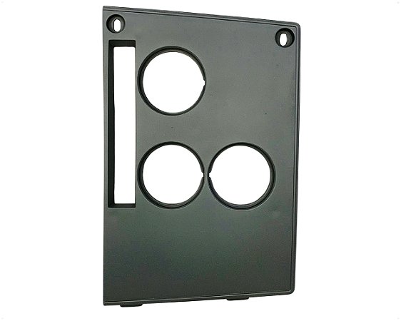 Moldura Acabamento Painel Instrumento Lateral Cinza Relógio Marcador Ld Caminhão Cargo 712 815 1717