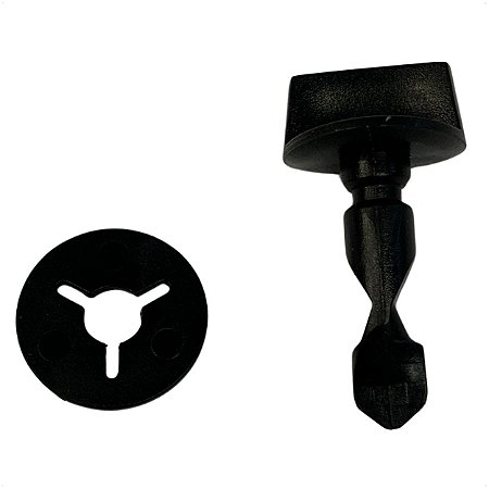Pino Grampo Com Trava Fixação Tampa Caixa Fusível Caminhão Vw Constellation 13180 25320 19330