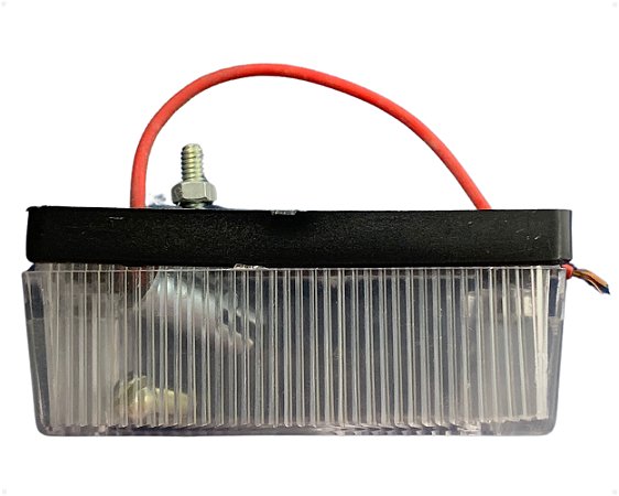 Lanterna Lateral Baú Cristal Luz de Posição Delimitadora Caminhão Carreta Guincho Van Kombi Ônibus