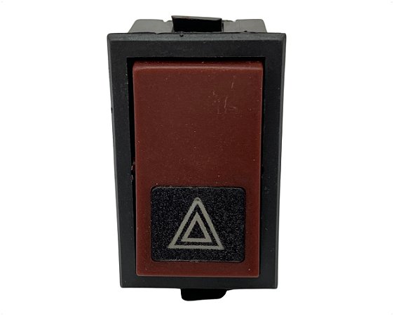 Botão Interruptor Tecla Pisca Alerta Luz de Aviso / Emergência 24v Para Caminhão Volvo