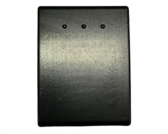 Tampa Cega Tapa Furo Painel Preto Para Ford Panda Cabine Nova 2011 em diante - Botão Falso