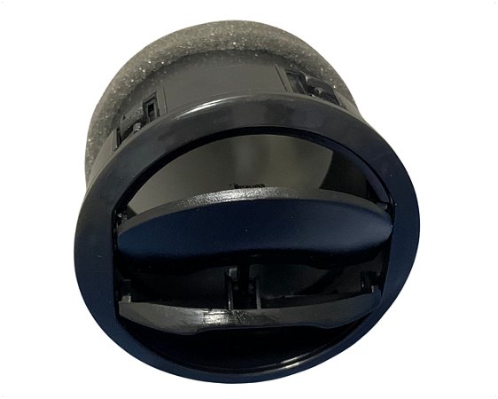 Moldura Difusor Painel Saída Ar Lateral Preto Para Veículos Fiat Mobi / Strada