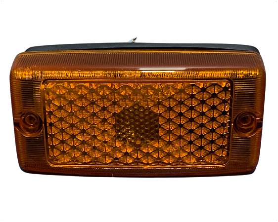 Luz Pisca Lanterna Dianteira Lateral Laranja / Ambar para Caminhão Mb 709 / 710 / 912 / 914