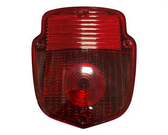 Lanterna Iluminação Traseira Com Vigia Vermelho Caminhão Ford Antigo F600 / F4000