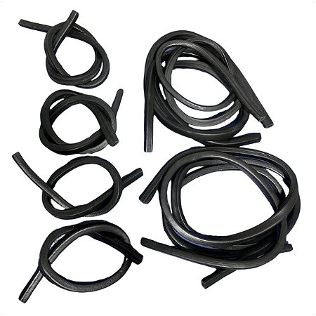 Kit Borracha Vedação Portas Dianteira Da Kombi Corujinha 1957 / 1974