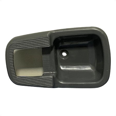 Moldura Acabamento Maçaneta Puxador Interna Porta Cinza para Vw Brasilia Fusca Variant