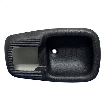 Moldura Acabamento Maçaneta Puxador Interna Porta Preto para Caminhão Vw / Brasilia Fusca Variant