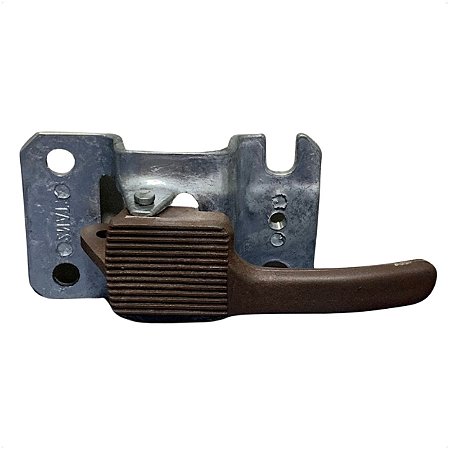 Maçaneta Puxador Interna Porta Lado Esquerdo / Motorista Marrom para Vw Brasilia Fusca Variant