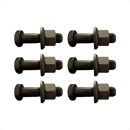 6 Parafuso Fixação Roda Dianteiro 18x70mm Caminhão Vw Até 1994 - 680 / 690 / 790s / 7110s