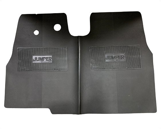 Tapete Dianteiro Borracha Revestimento Piso Preto Para Citroen Jumpy 2019 A 2020