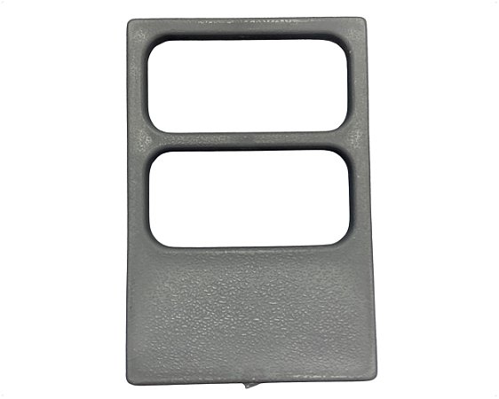 Tampa Cega Tapa Furo Painel Cinza 02 Furo Para Caminhão Mb Bicudo