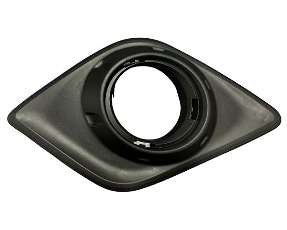 Moldura Grade Central Parachoque Dianteiro Com Furo Ld Passageiro para Hilux Pick Up 2016 / 2017