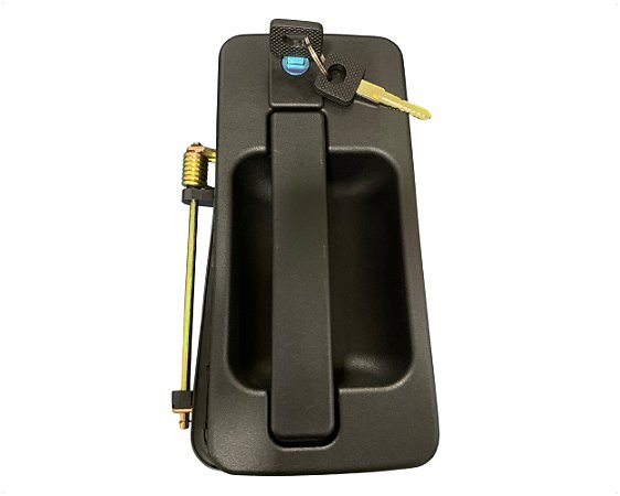 Maçaneta Porta Externa Dianteiro Preto Caminhão Mb Actros / Axor