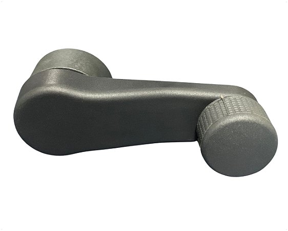 Manivela Cinza Escuro Regulagem Vidro Porta para Caminhão Mb 1938s Accelo Atego Axor