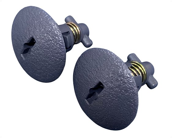 02 Grampo Trava Presiha Fecho Painel Instrumento para Caminhão Mb L1723 1620 1720 1938