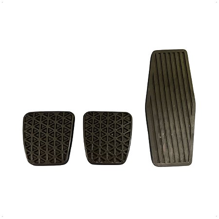 3 Sapata Pedal Borracha Freio Embreagem Acelerador para Astra Vectra Meriva Zafira