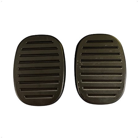 2 Sapata Capa Pedal Borracha Freio Embreagem Pra Palio Strada Mobi Fiorino G2 Mobi Cronos
