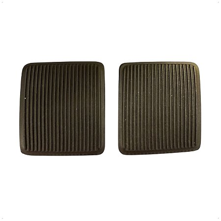 02 Sapata Borracha Pedal Freio Embreagem Para Ford Ranger de 1994 até 2012