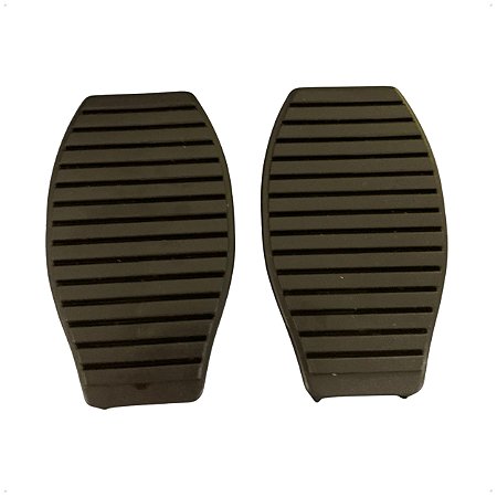02 Sapata Borracha Pedal Freio Embreagem Para Fiat Linea / Punto de 2008 até 2016