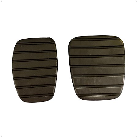 02 Sapata Capa Borracha Pedal Freio Embreagem Para Renault Master de 2014 em diante