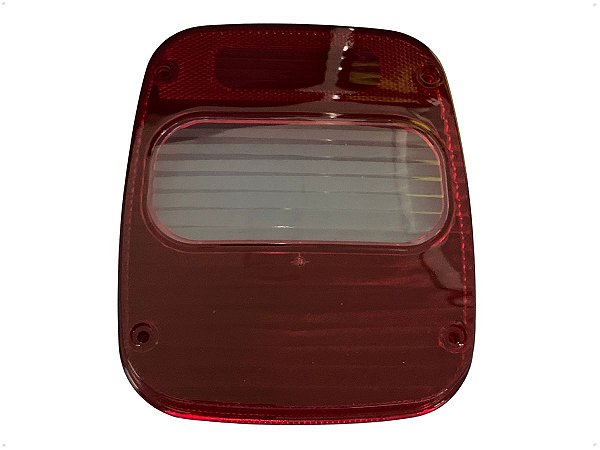 Lente Lanterna Traseira Acrílico Para Caminhão Vw De 2012 Em Diante Vermelho