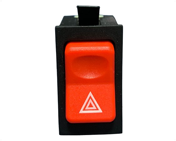 Botão Interruptor Luz Emergência Pisca Alerta 12v Para Caminhão Ford Cargo 1317 1722 2428 / Mb L1620