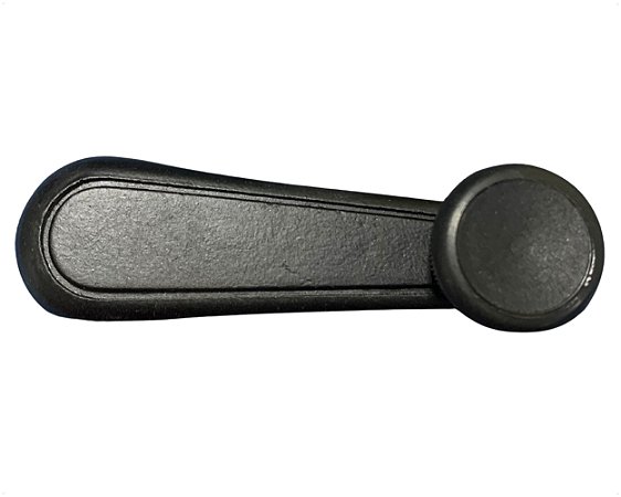 Manivela Regulagem Vidro Manual Porta Preto Plástico Para Toyota Bandeirante de 1985 até 2001