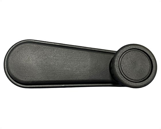 Manivela Regulagem Manual Vidro Porta Metal Preto Para VW Brasilia Fusca Gol Kombi Santana Variant