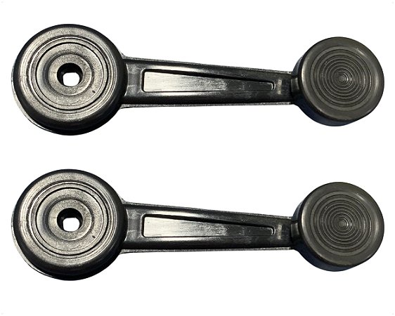 02 Manivela Regulagem Preta Vidro Manual Porta Para Ford Avarento F100 F14000 Belina Corcel