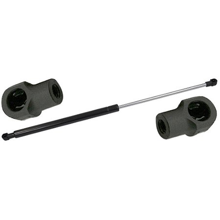 Amortecedor de mola à gás do Capô - Medida 598 mm - Carga 44 KGF - Curso 255 mm