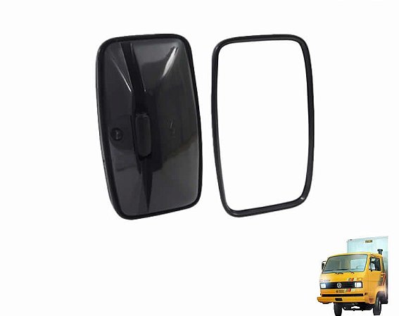 Espelho Retrovisor Universal 320x185 Caminhão Vw 690 790 7100 7110 8140 Agrale Ford F4000 F100 F1000
