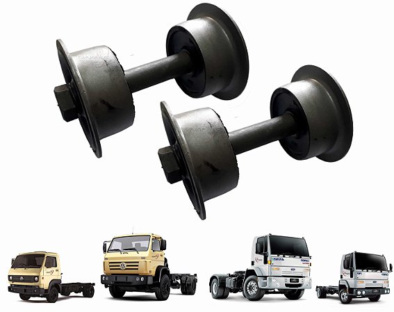 Jg Coxim Bucha Batente Maciço Traseiro Cabine Caminhão VW e Ford Cargo TAM899397